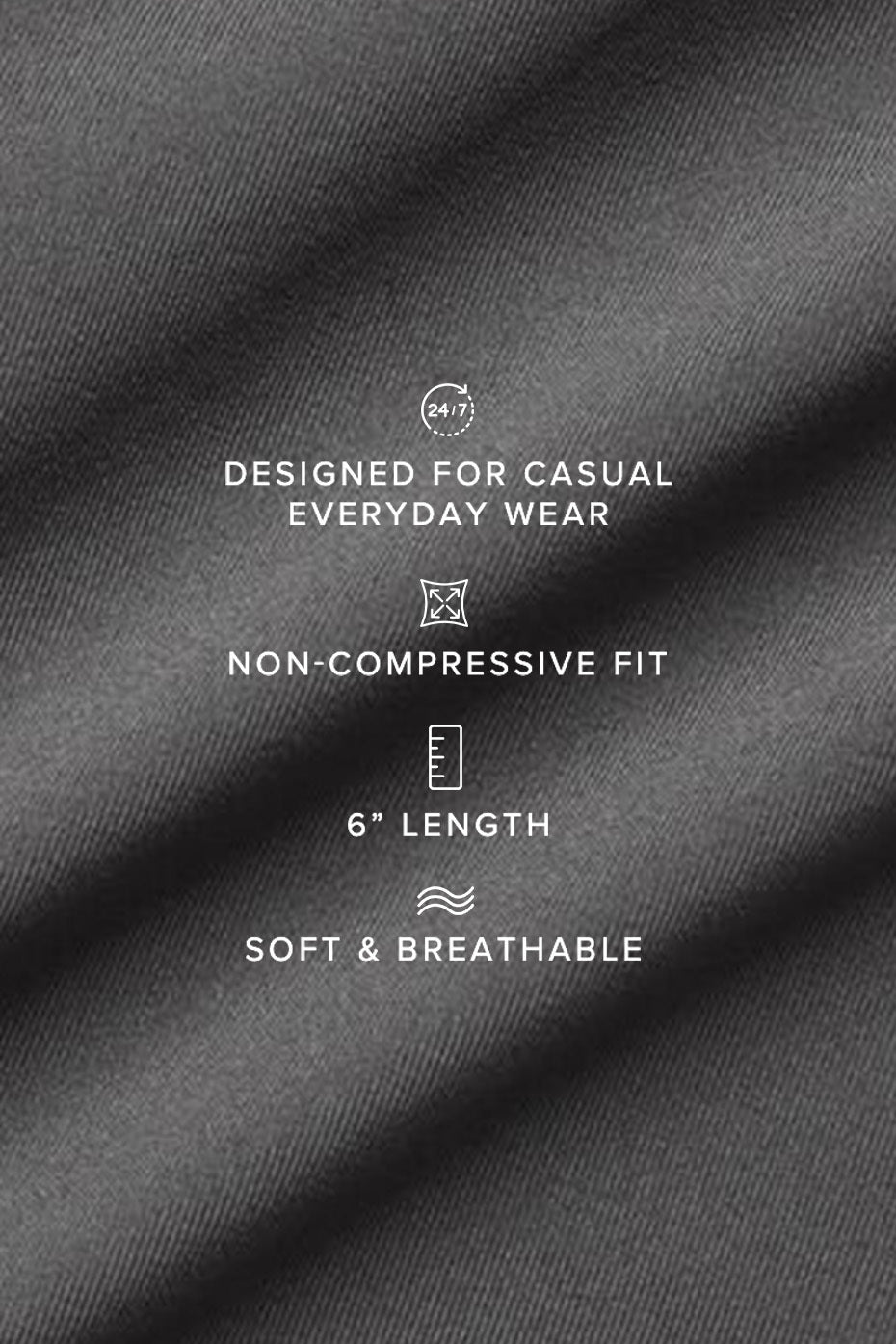 Day and Night Boxer - Grey - Image 2