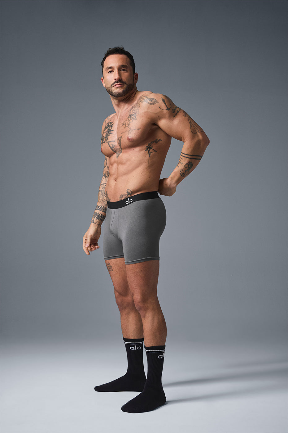 Day and Night Boxer - Grey - Image 6