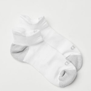 Women's Performance Tab Sock - White/Dove Grey