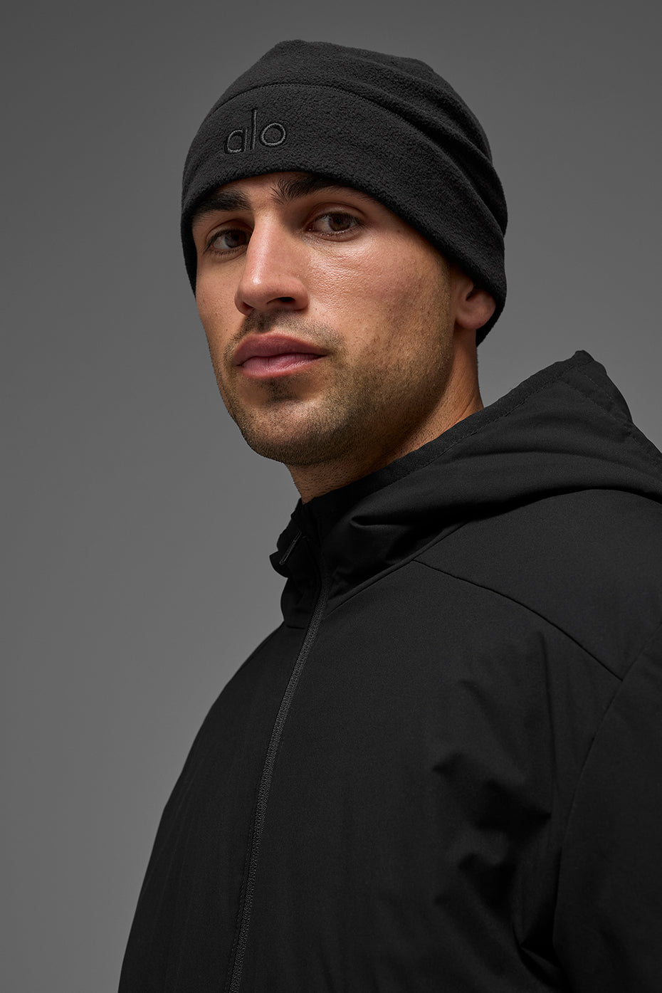 Performance Fleece Beanie - Black/Black - Image 3