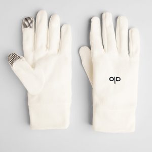 Performance Fleece Gloves - Ivory