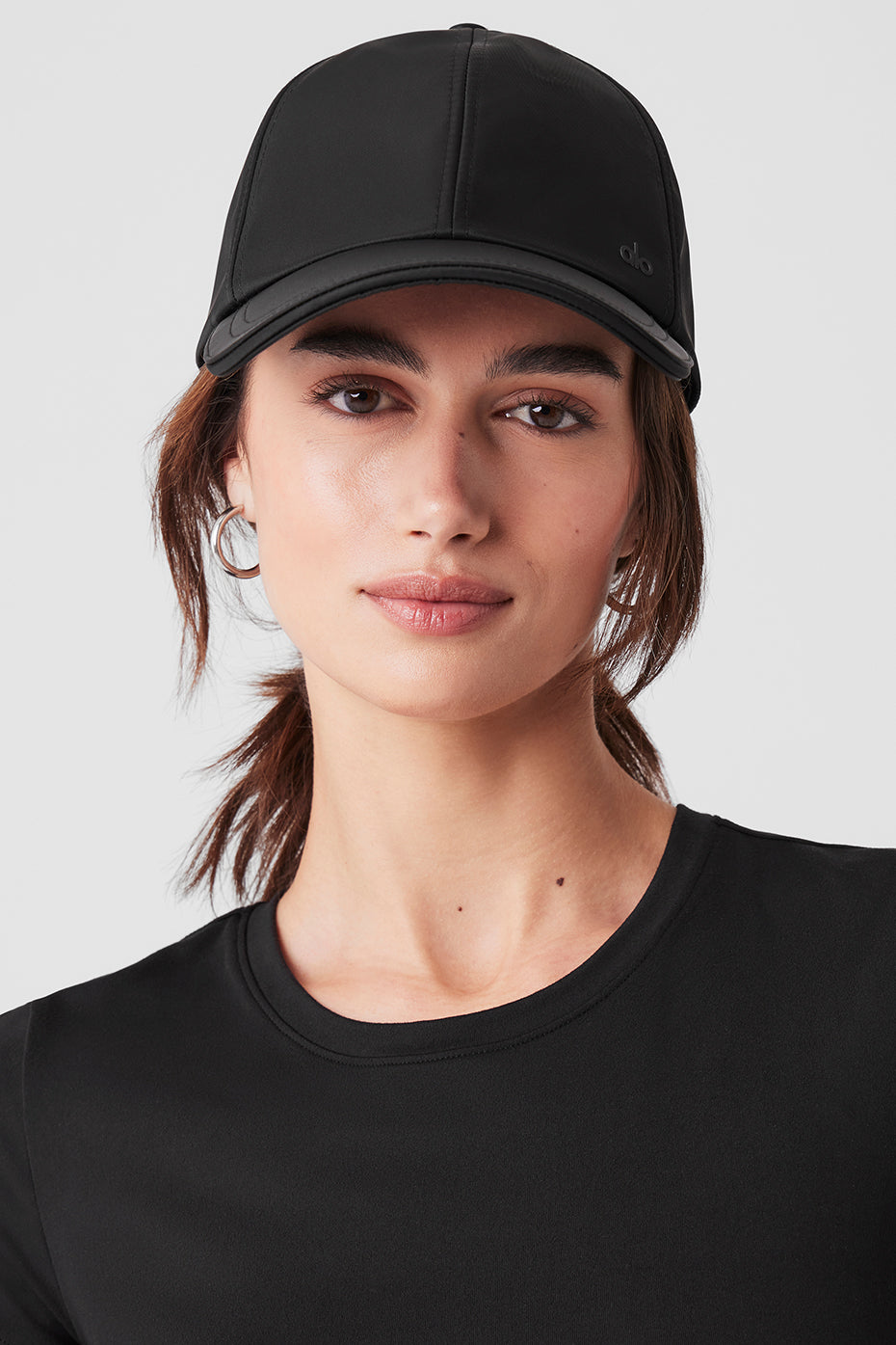 Satin Off-Duty Cap - Black - Image 2