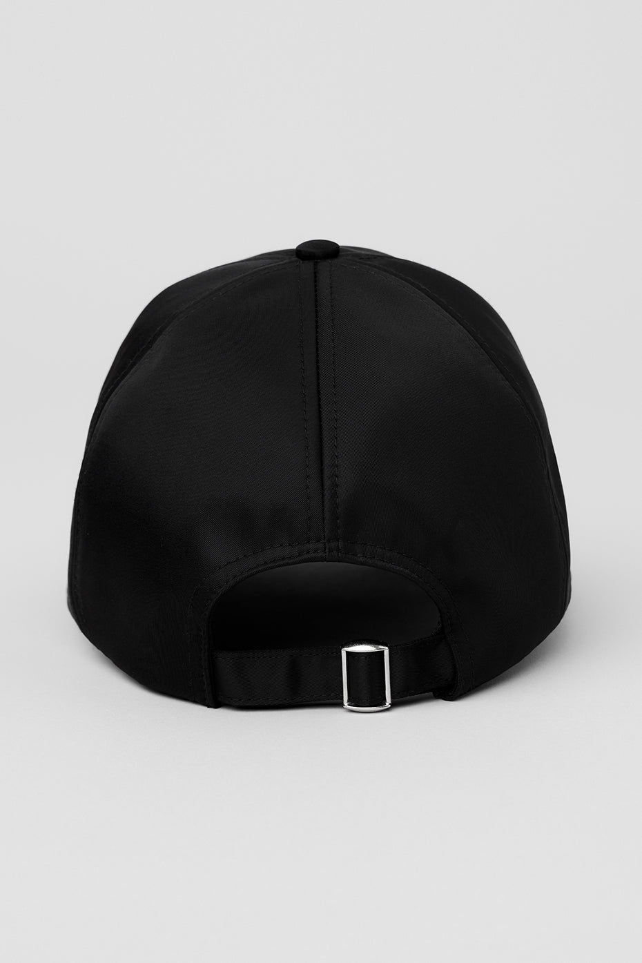 Satin Off-Duty Cap - Black - Image 5