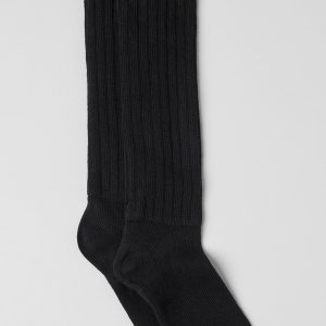 Unisex Scrunch Sock - Black