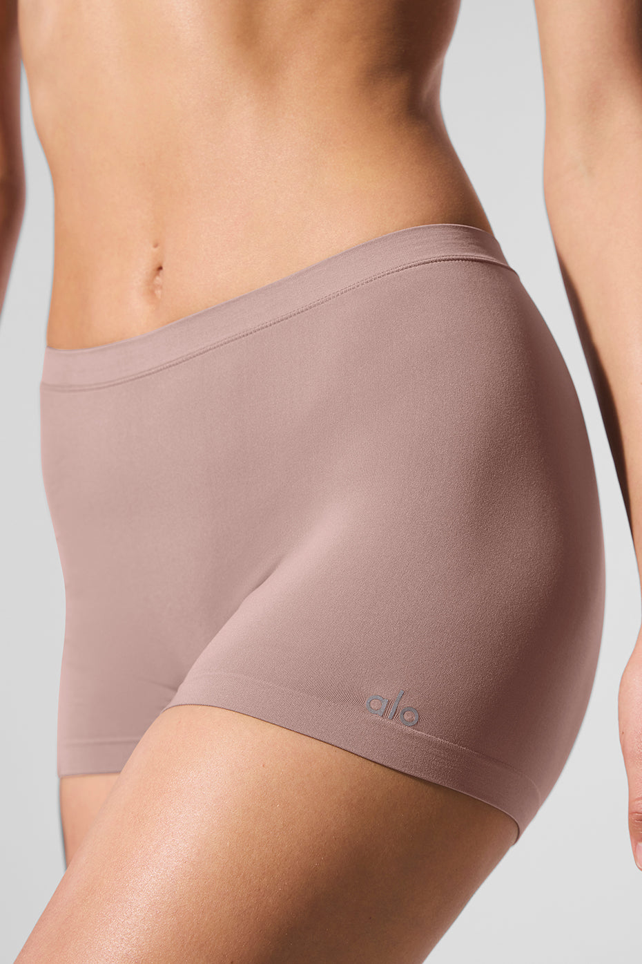 Sheer Glow Boyshort - Taupe - Image 2