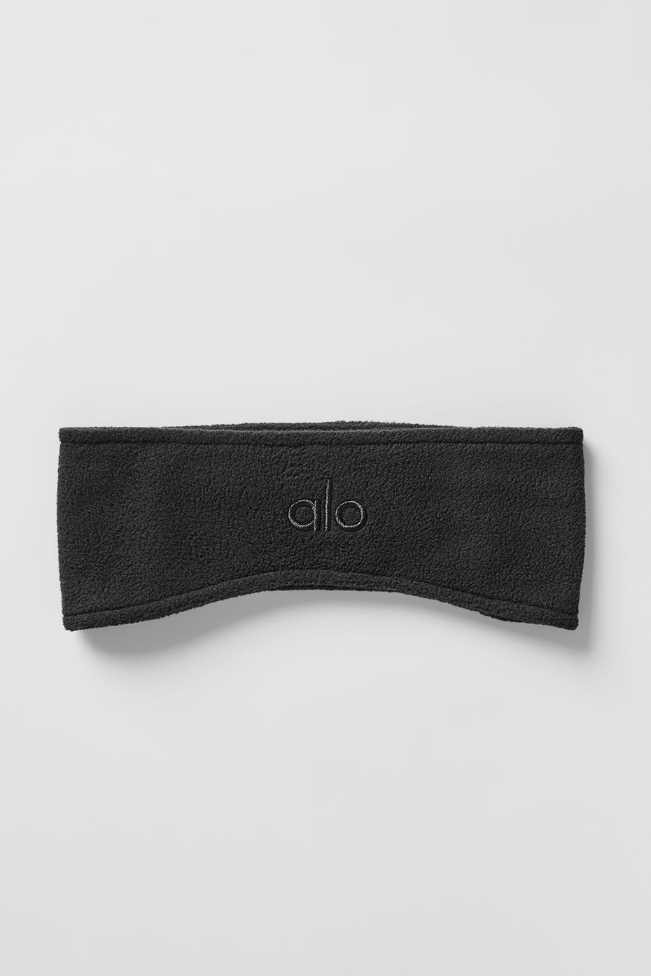 Polar Fleece Ear Warmer - Black - Image 2