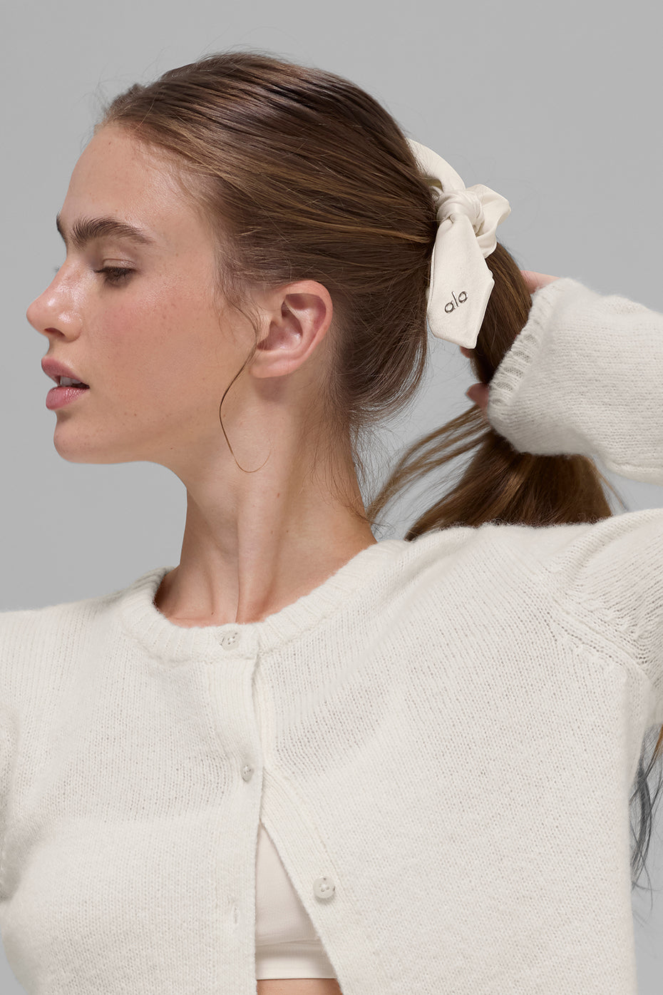 Airlift Rhythm Scrunchie - Ivory - Image 2