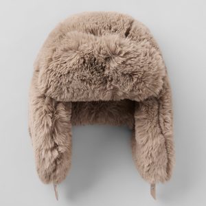 Faux Fur Starstruck Hat - Oat