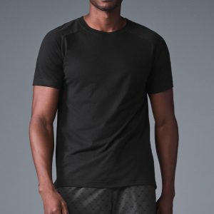 Triumph Raglan Tee - Black