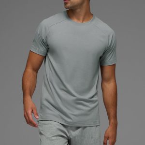 Triumph Raglan Tee - Lunar Grey