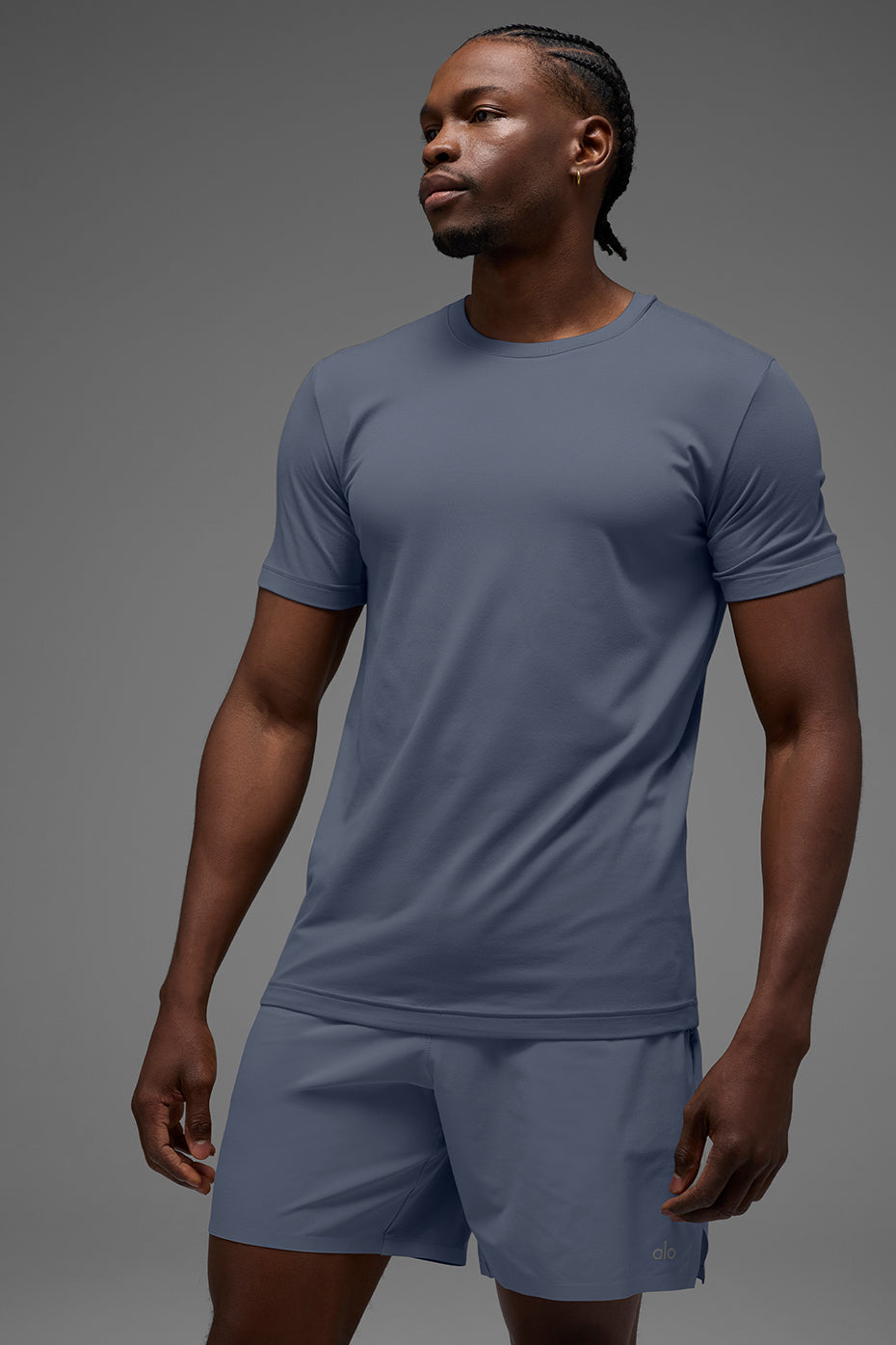 Conquer Reform Crewneck Short Sleeve - Bluestone - Image 2