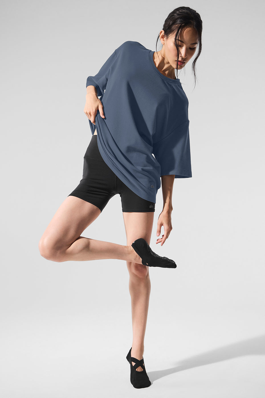 Double Take Short Sleeve - Bluestone - Image 5