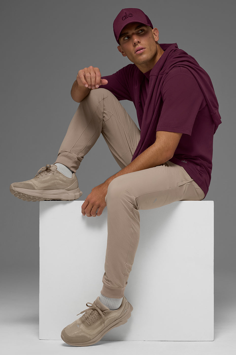 Double Take Short Sleeve - Burgundy - Image 7