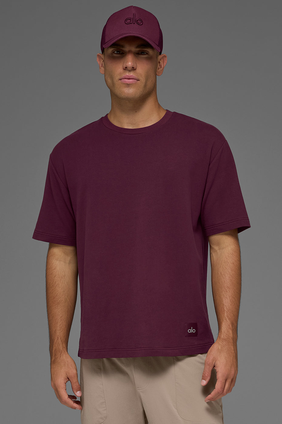 Double Take Short Sleeve - Burgundy - Image 2