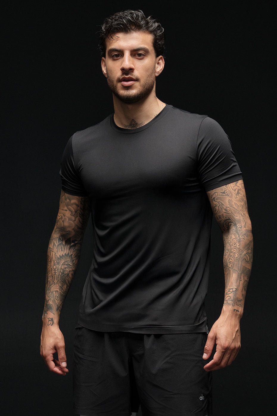 Idol Crewneck Short Sleeve - Black