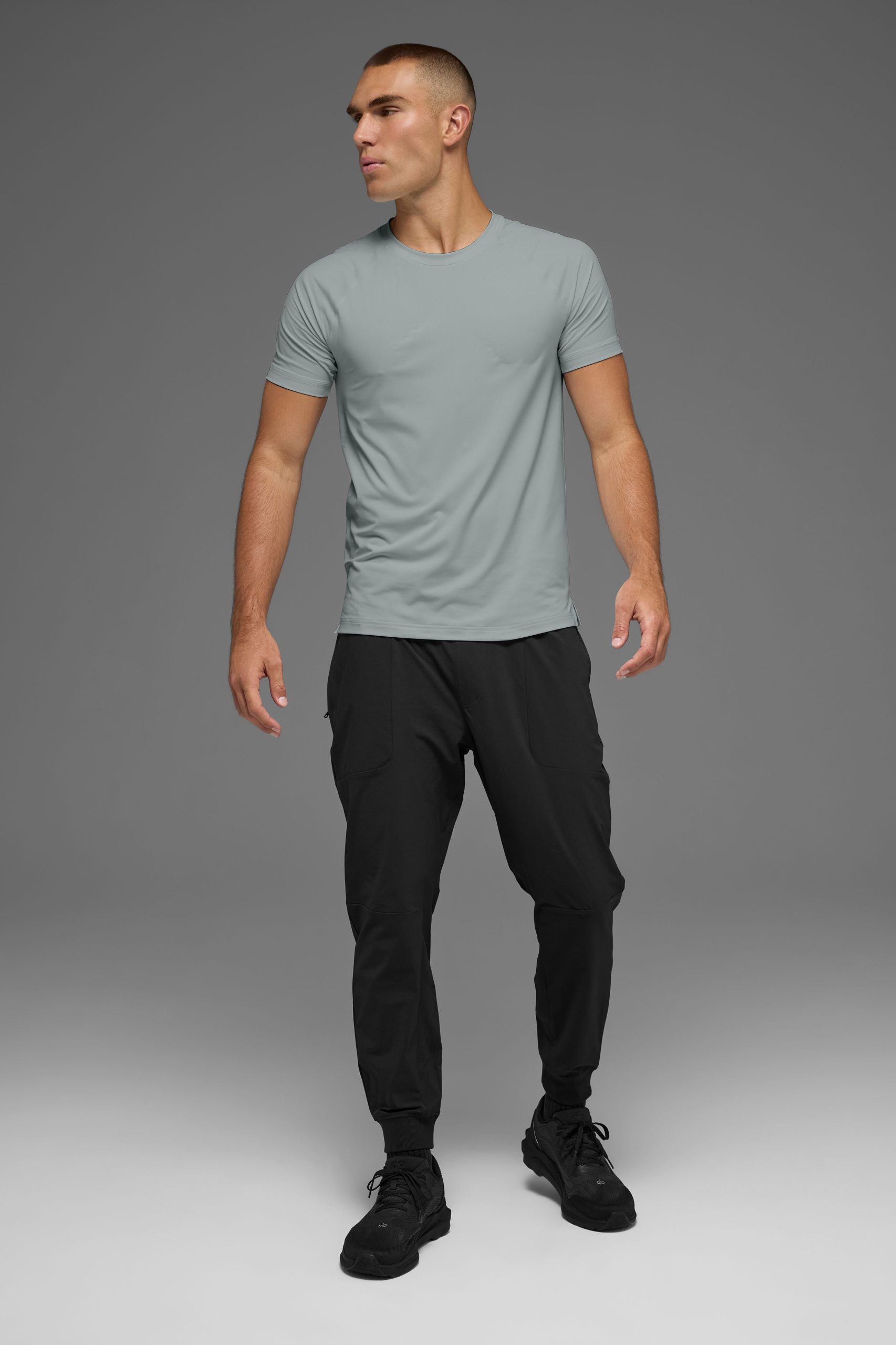 Idol Crewneck Short Sleeve - Lunar Grey - Image 5