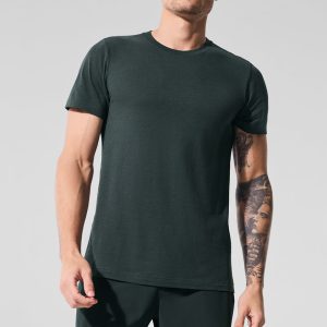 Triumph Tee - Charcoal Green