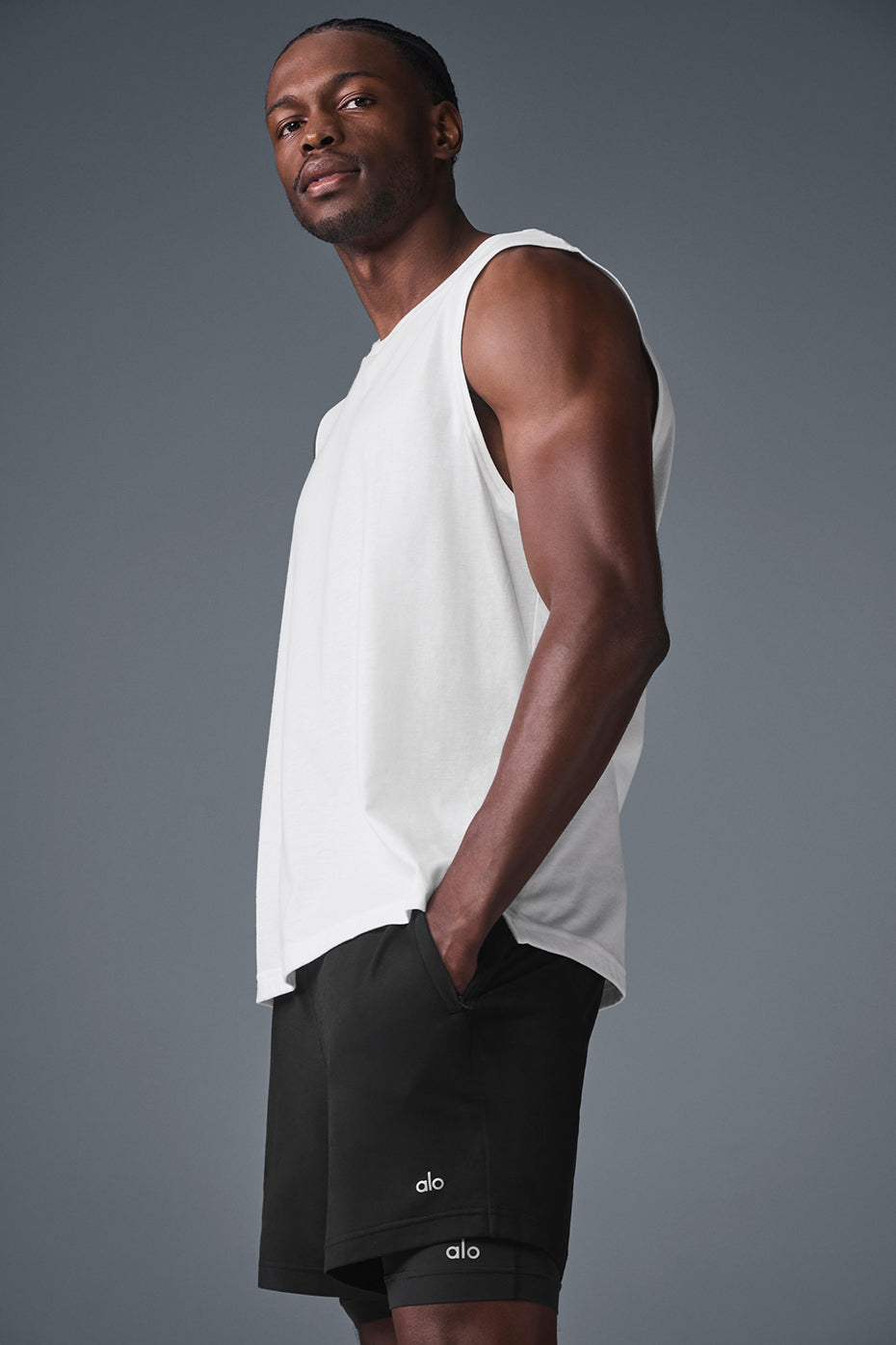 The Triumph Muscle Tank - White - Image 3