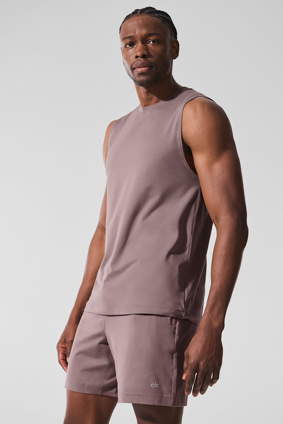 Conquer Muscle Tank - Mushroom - Image 3