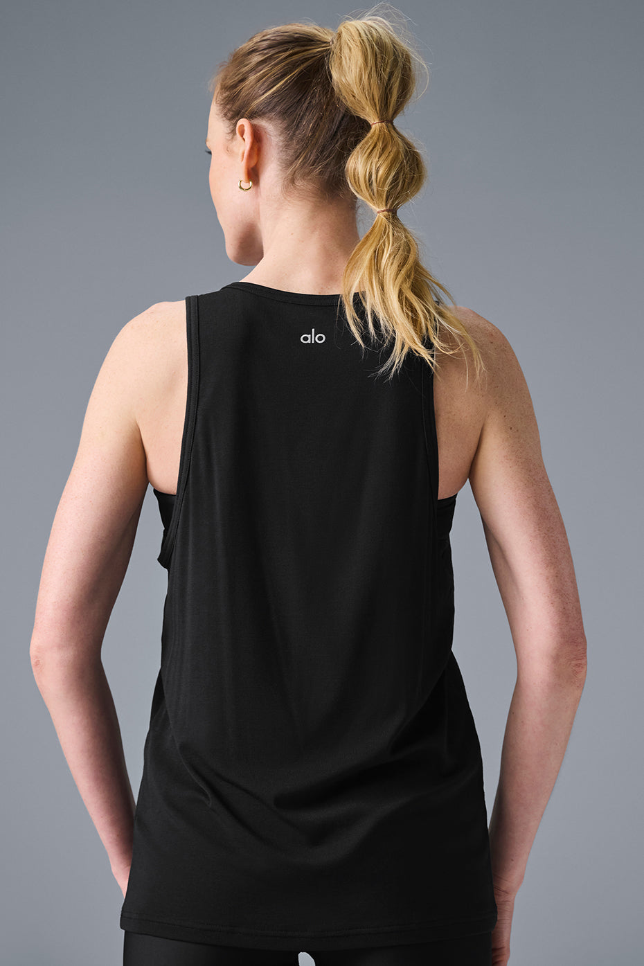 Everyday Modal Rib Tank - Black - Image 2
