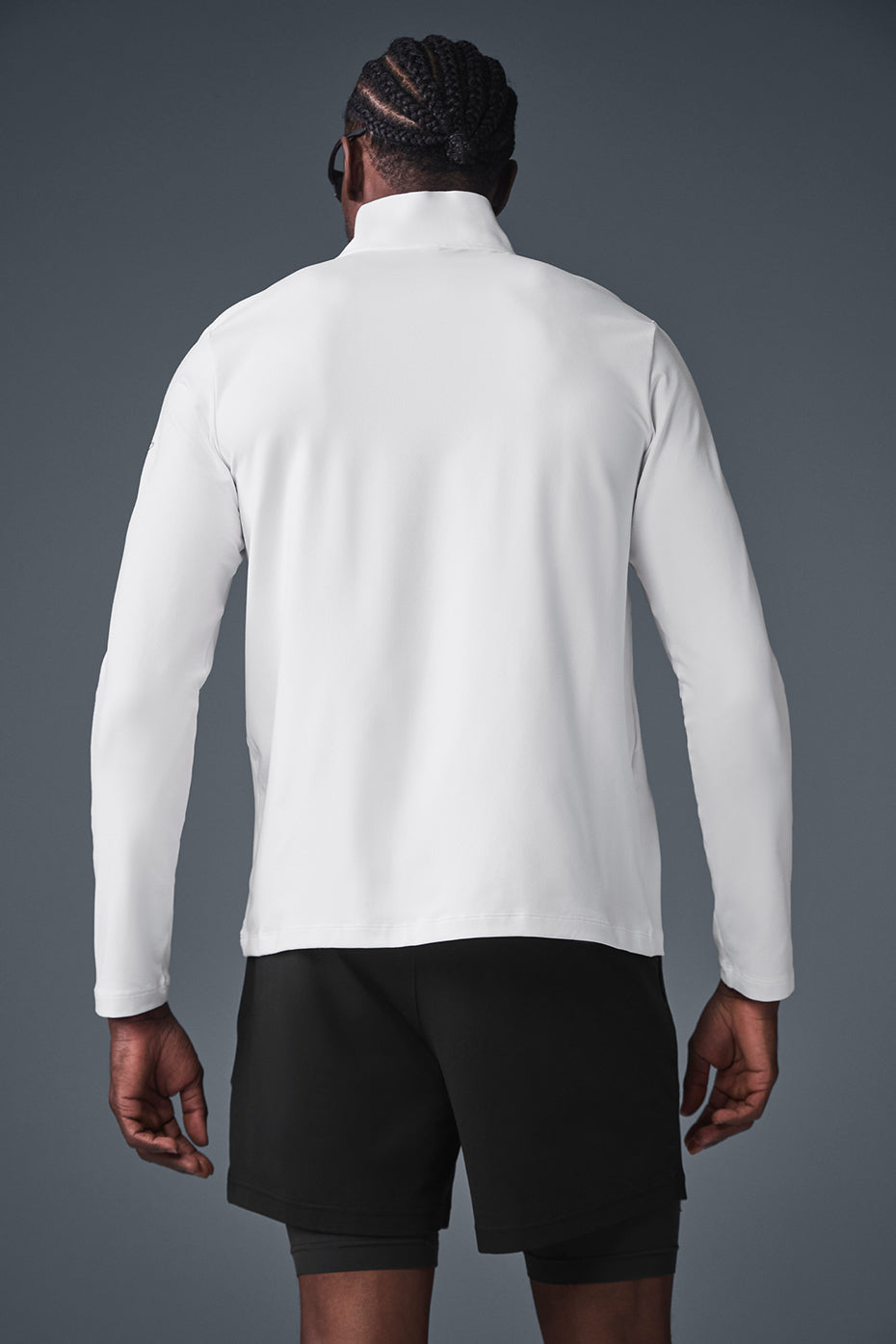 Conquer 1/4 Zip Reform Long Sleeve - White - Image 4