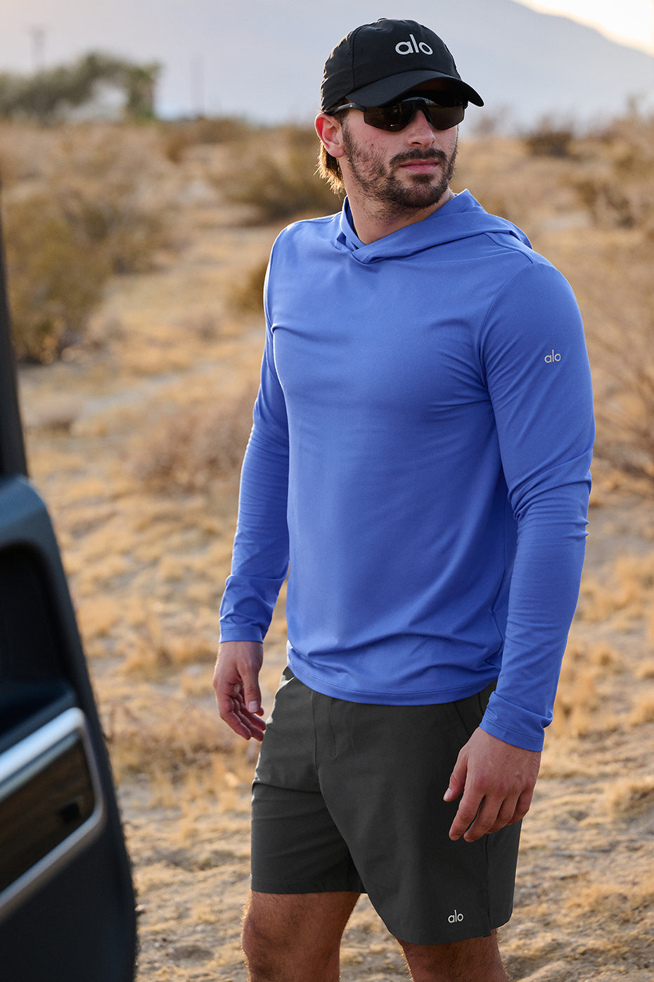 Conquer Reform Long Sleeve With Hood - Marathon Blue - Image 6