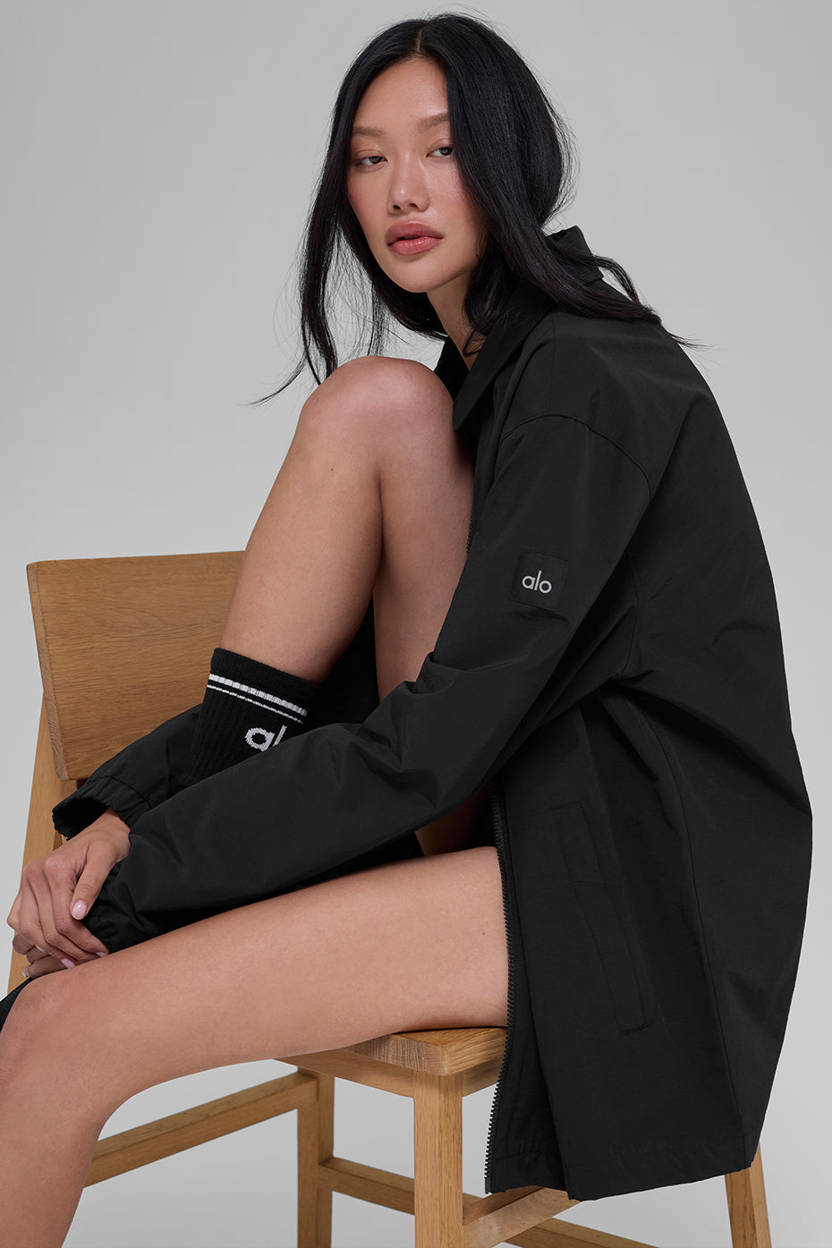 Torrent Overshirt - Black - Image 4