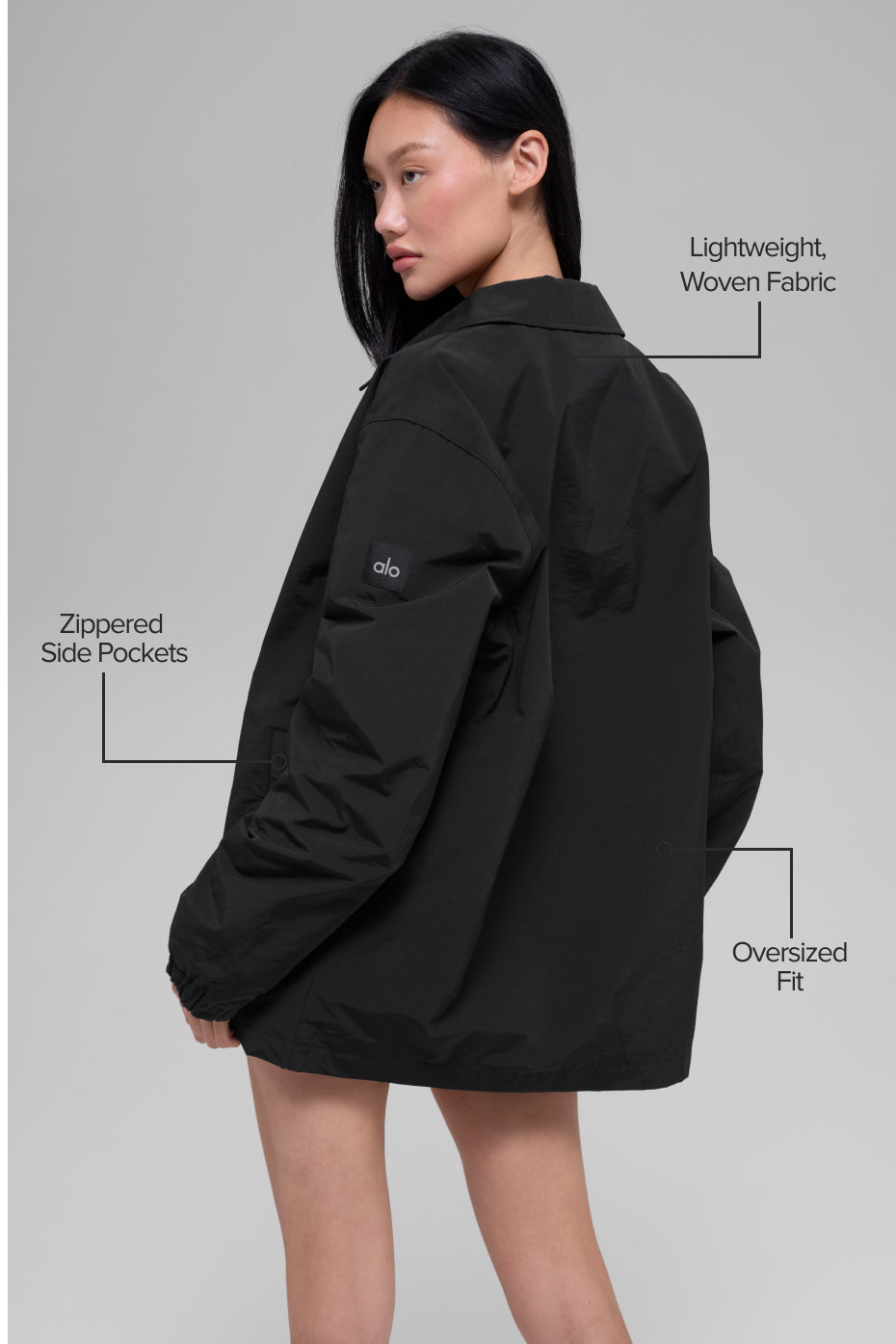 Torrent Overshirt - Black - Image 2