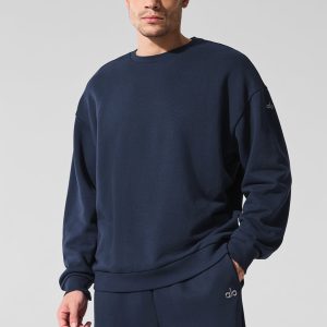 Chill Crew Neck Pullover - Navy