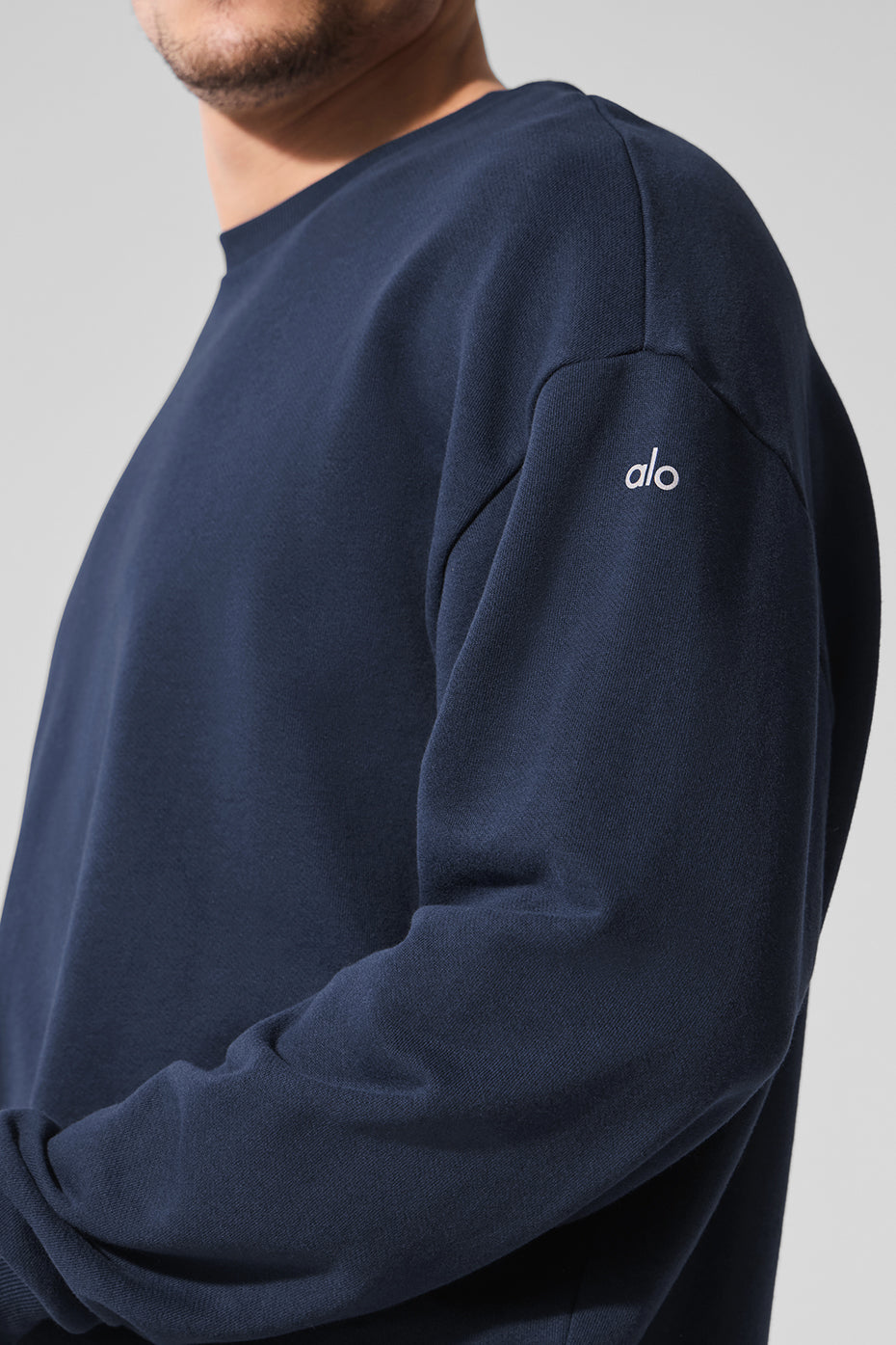 Chill Crew Neck Pullover - Navy - Image 3