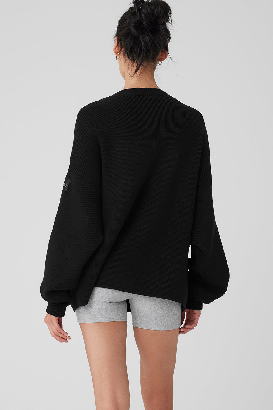 Scholar Cardigan Sweater - Black - Image 2