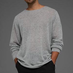 Cashmere Reform Long Sleeve - Dove Grey Heather