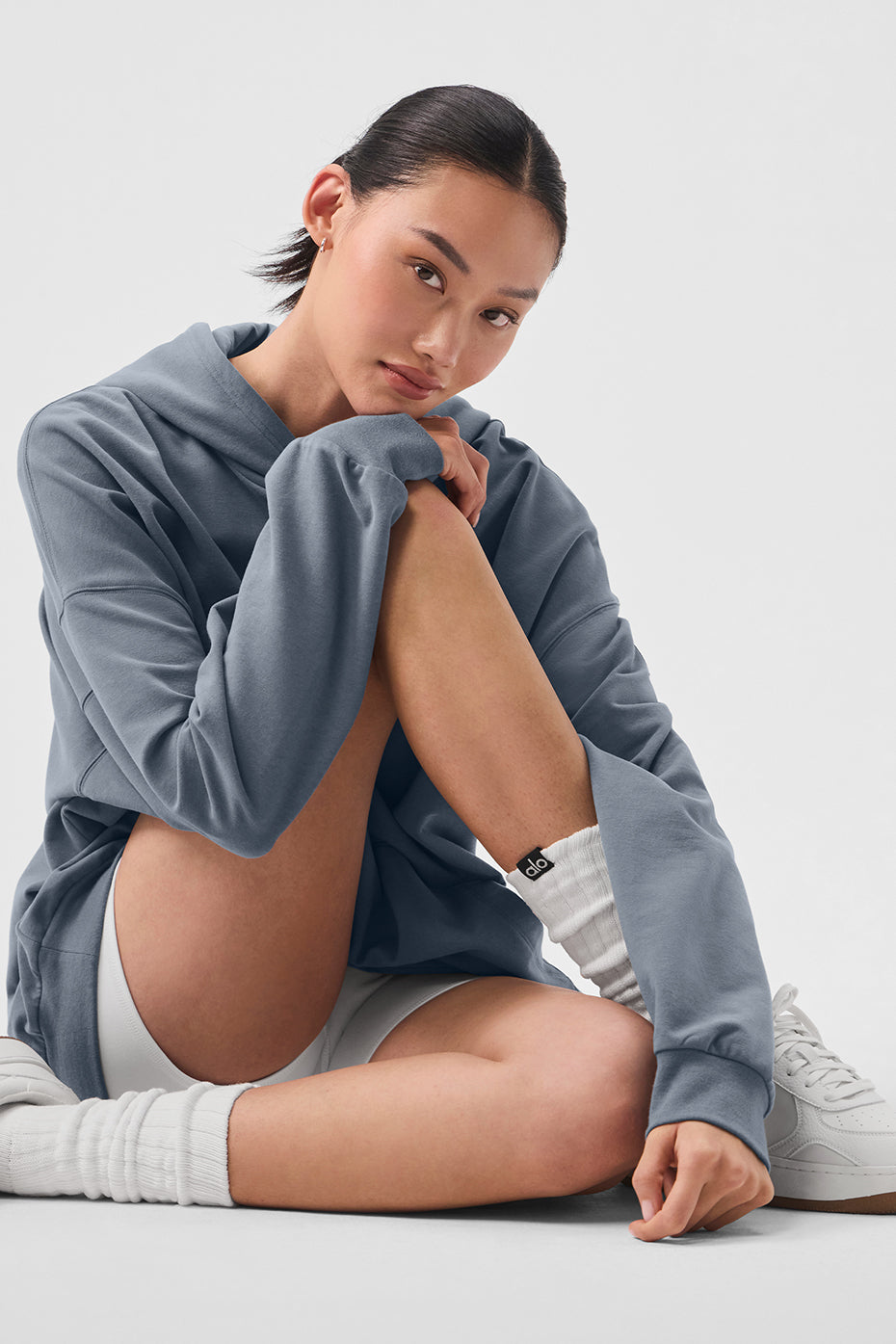 Double Take Hoodie - Steel Grey - Image 5