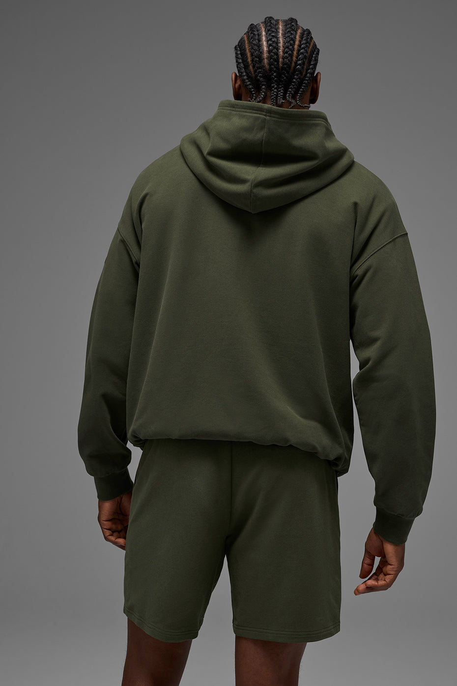 Double Take Hoodie - Green Olive - Image 3