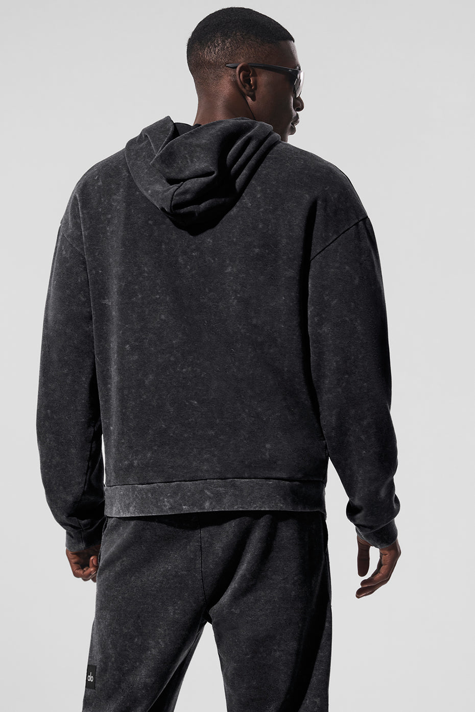 Chill Vintage Wash Hoodie - Black Wash - Image 3