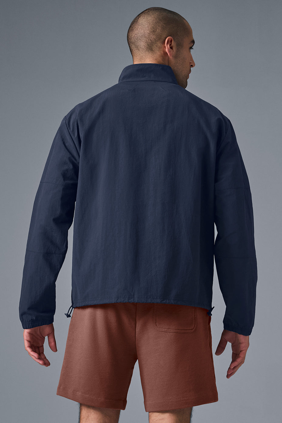 Light Weight Takeaway Track Pullover - Navy - Image 2