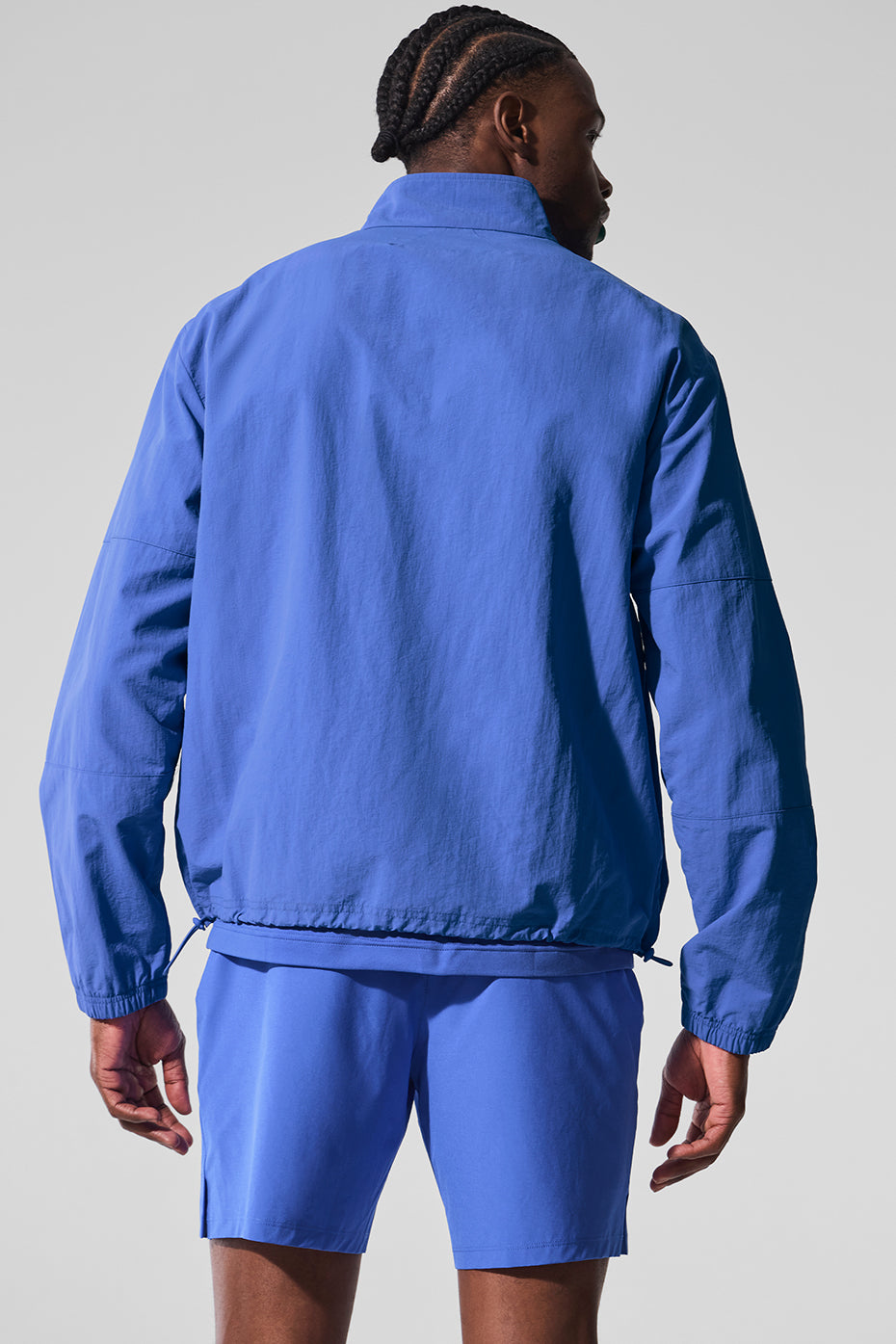 Light Weight Takeaway Track Pullover - Marathon Blue - Image 2