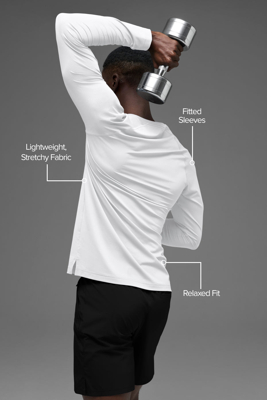 Idol Crewneck Long Sleeve - White - Image 2