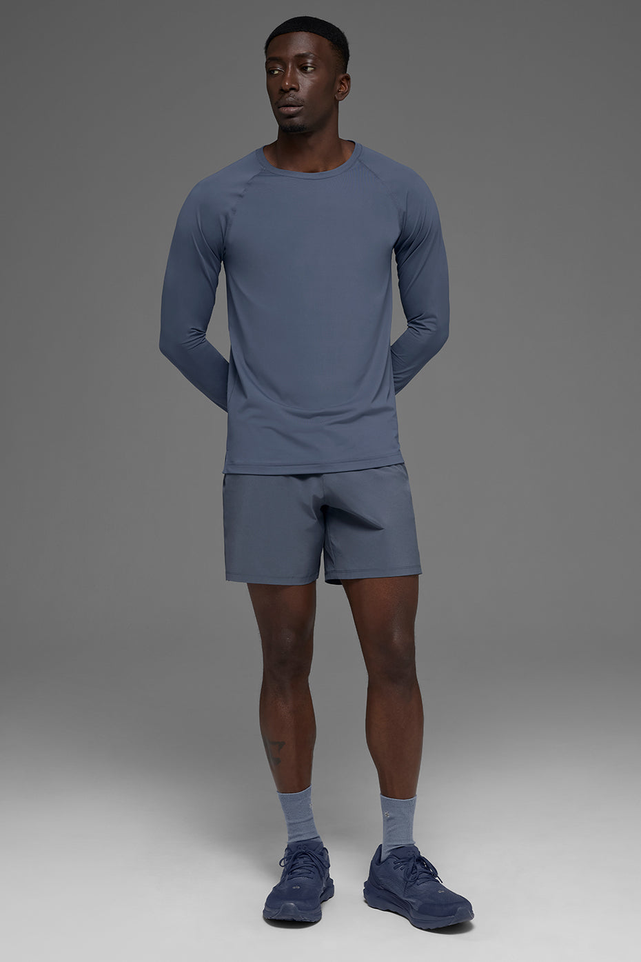 Idol Crewneck Long Sleeve - Bluestone - Image 4