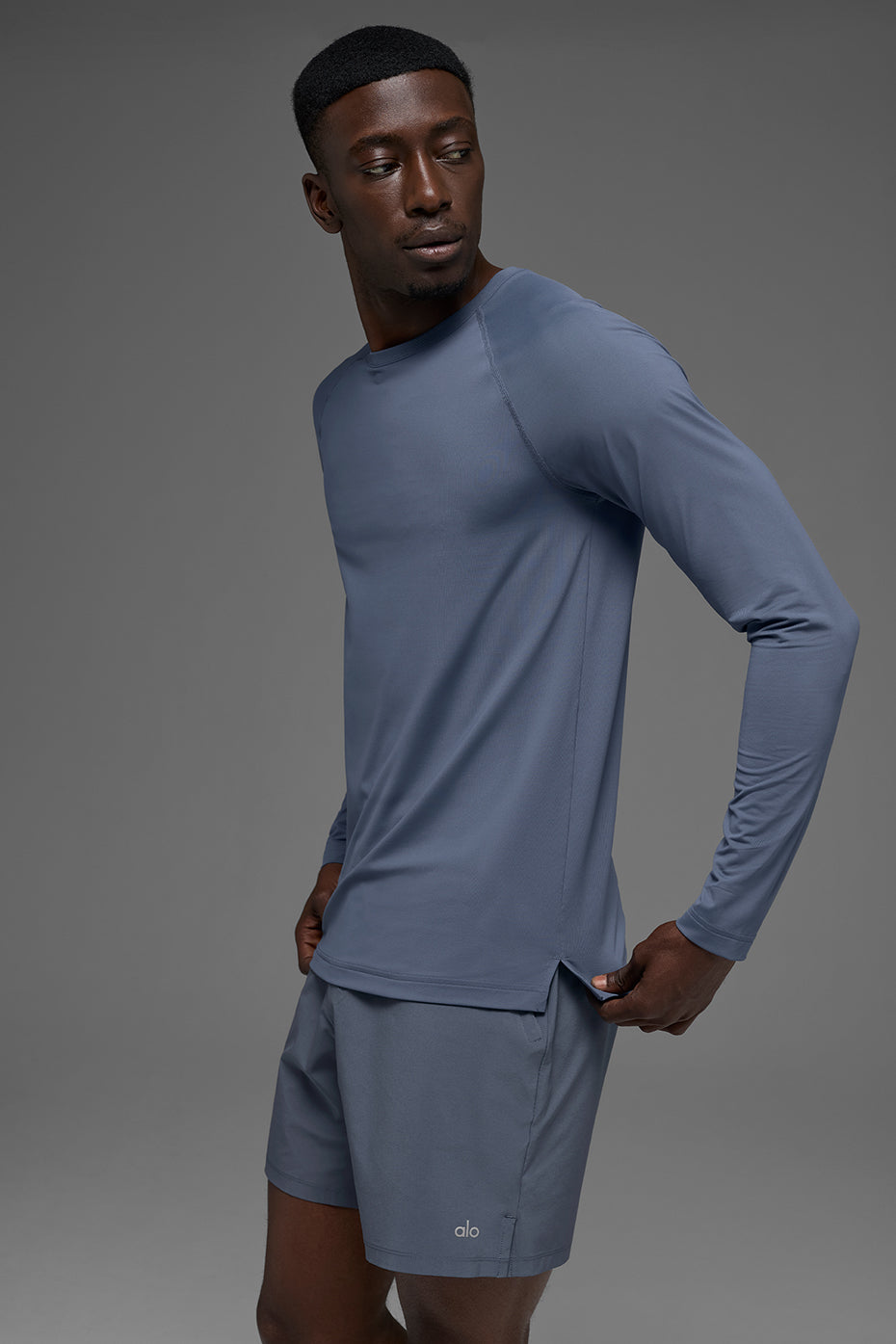 Idol Crewneck Long Sleeve - Bluestone - Image 5