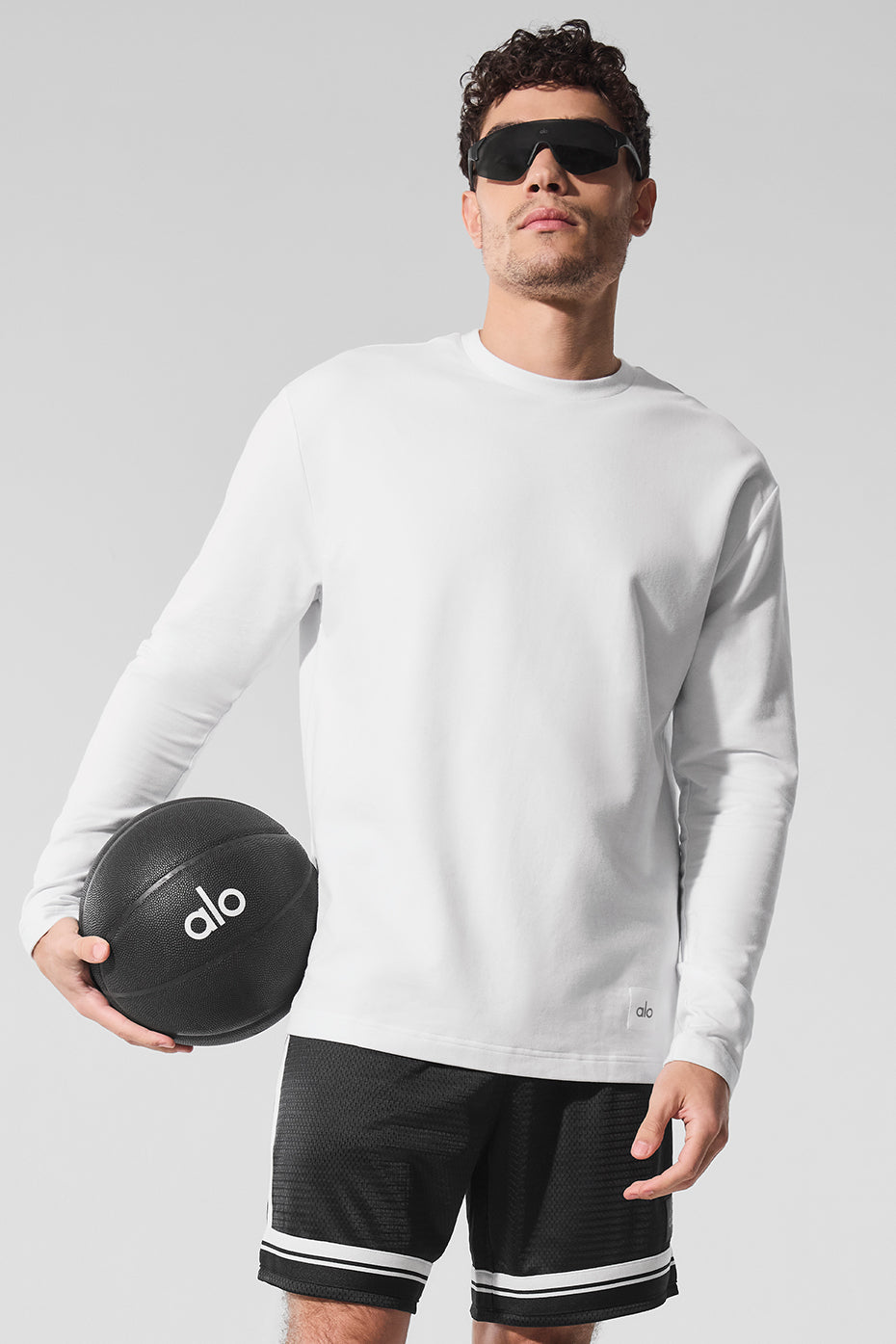 Double Take Long Sleeve Crew - White - Image 4