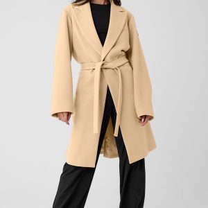 Wool Gameday Overcoat - Camel