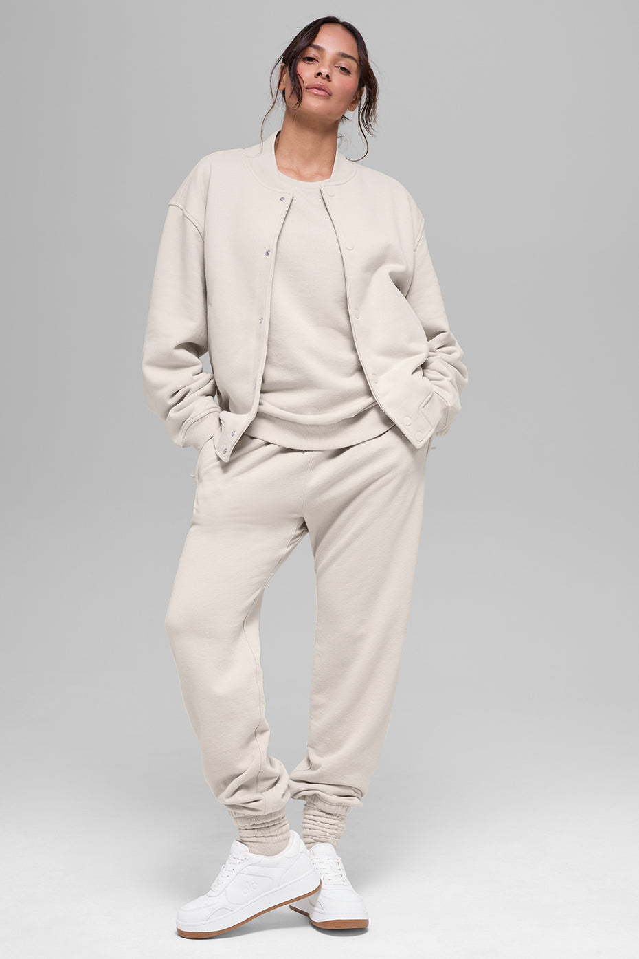 Renown Varsity Jacket - Bone - Image 3