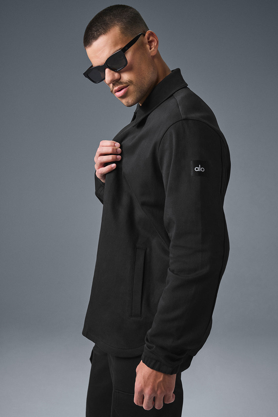 Edition Sueded Jacket - Black - Image 3
