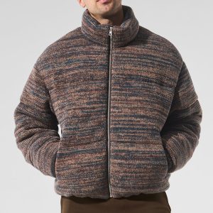 Stage Sweater Puffer - Brown Multi