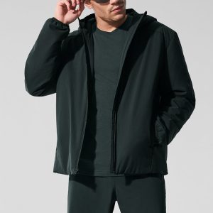 Elemental Full-Zip Jacket - Charcoal Green