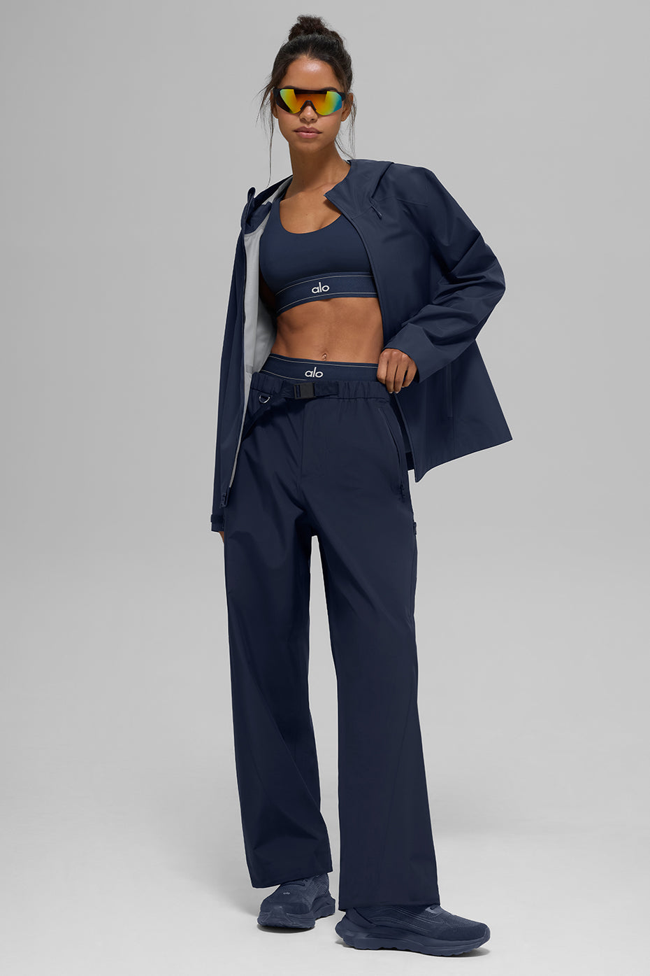 Alpha Shell Jacket - Navy - Image 5