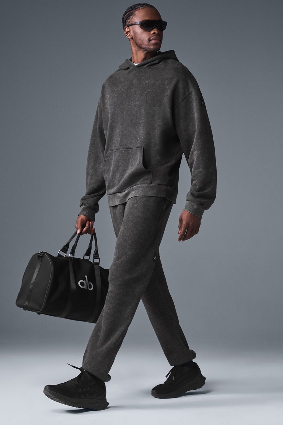 Chill Vintage Wash Sweatpant - Black Wash - Image 4