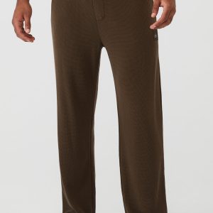 Micro Waffle Fast Break Sweatpant - Espresso