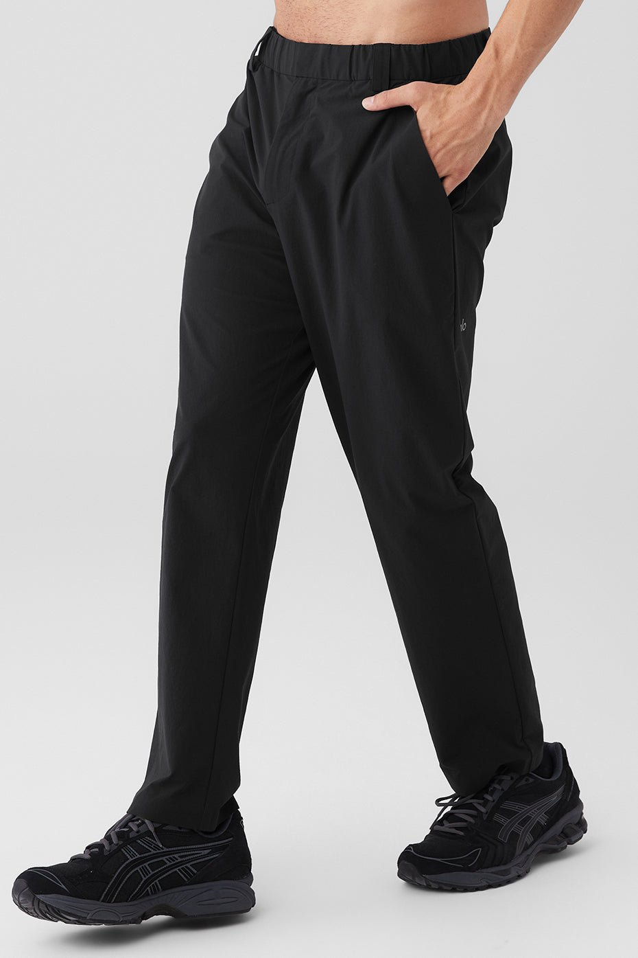 Co-Op Cropped Tech Trouser - Black - Image 3